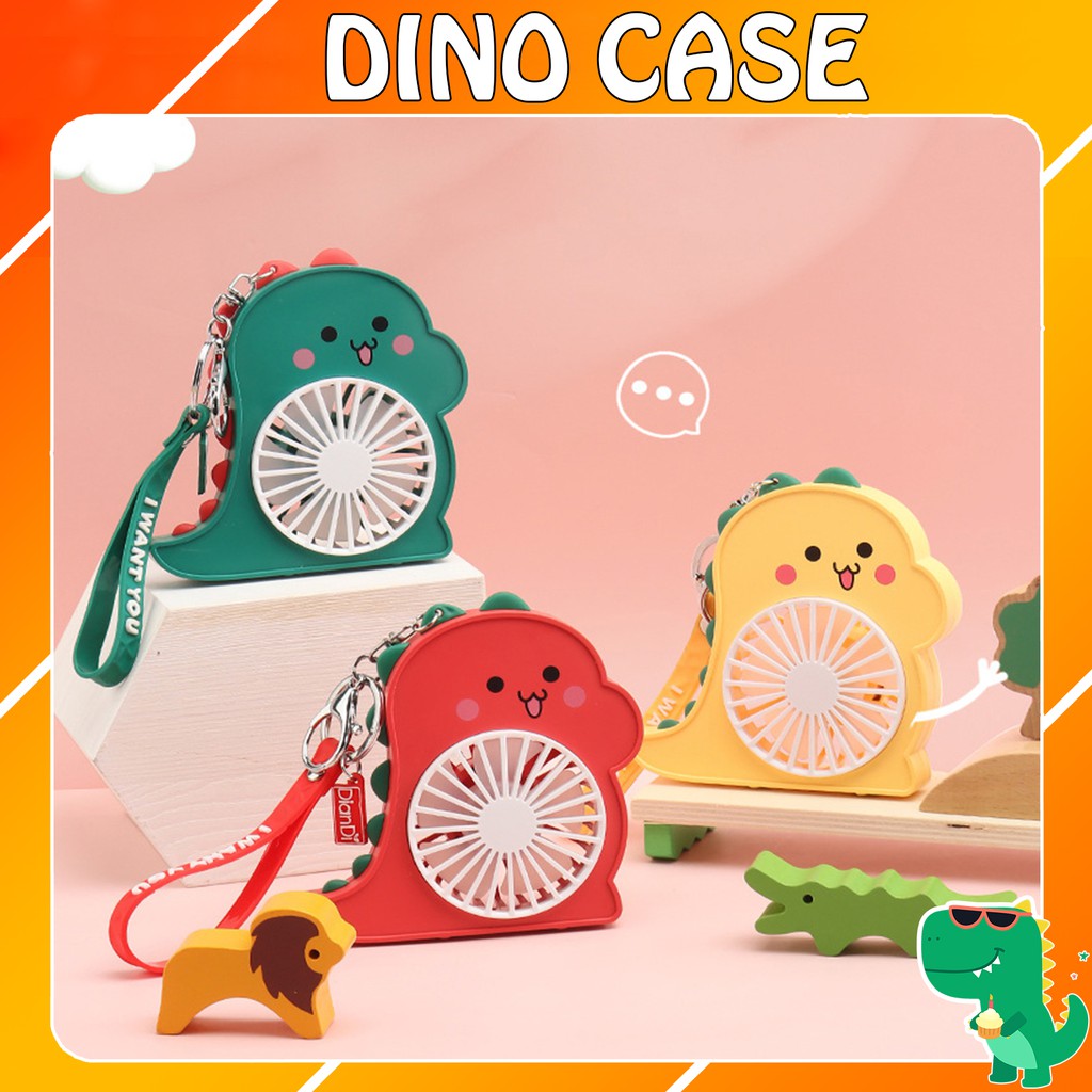 Quạt mini cầm tay chính hãng DianDi khủng long pin sạc,quạt điện cầm tay có thể móc vào túi sách | BigBuy360 - bigbuy360.vn