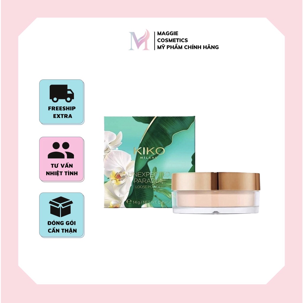 Phấn phủ bột KIKO UNEXPECTED PARADISE LOOSE POWDER