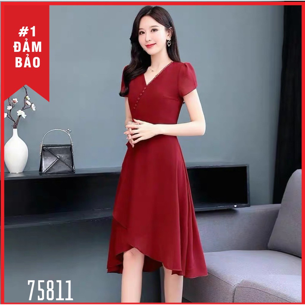 Đầm dự tiệc thiết kế nhẹ nhàng, nữ tính đủ size 30 đến 72kg - 75811 | BigBuy360 - bigbuy360.vn