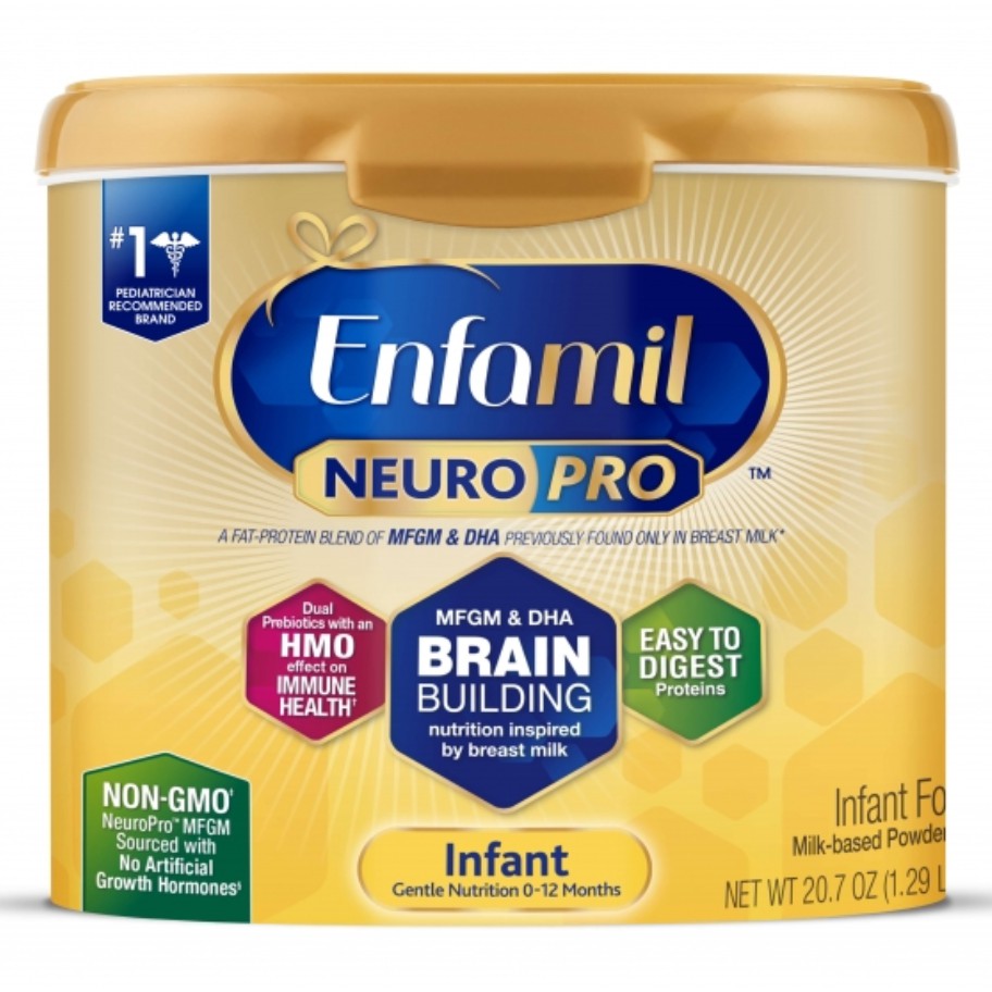 Sữa Enfamil Neuro Pro A+ Mỹ - 587g - PHÁT TRIỂN TRÍ NÃO DHA