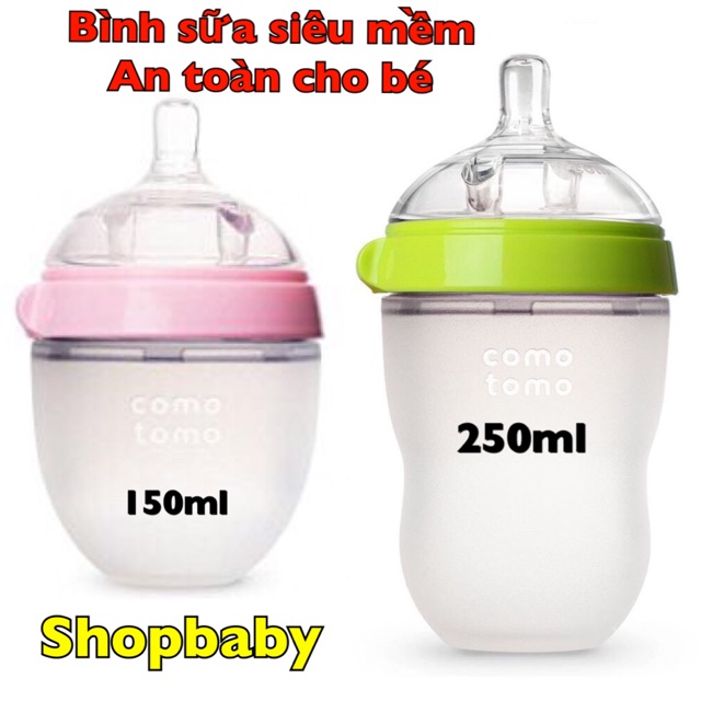 Bình sữa siêu mềm 150ml/ 250ml