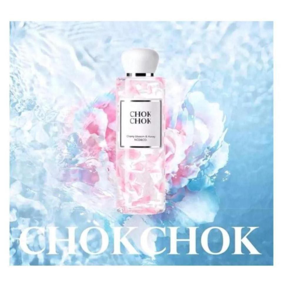 BICHQN03 -  Sữa tắm dưỡng ẩm sáng da Chok Chok Cherry Blossom & Honey 250ml haanh