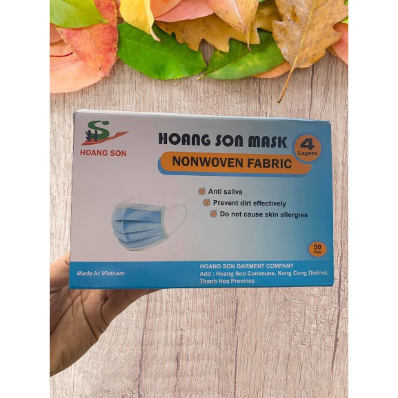HỘP 50 CHIẾC KHẨU TRANG Y TẾ 4 LỚP ISO 9001:201