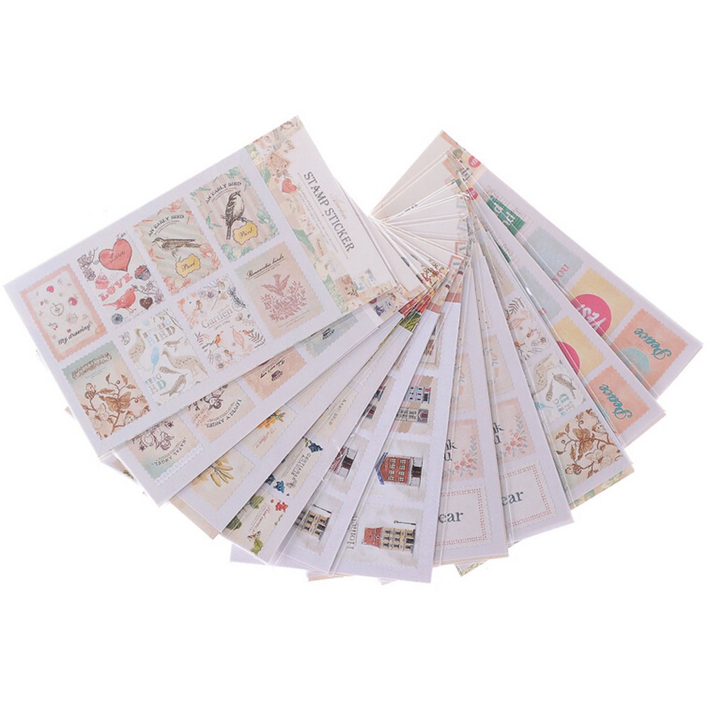 2 Miếng Dán Giấy Note Trang Trí Sổ Lưu Niệm