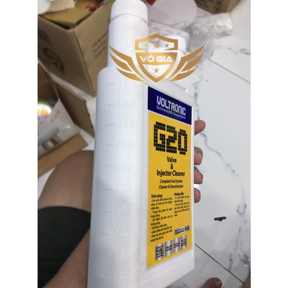 Phụ gia Vệ Sinh Kim Phun Buồng Đốt Voltronic G20 1L - lẽ