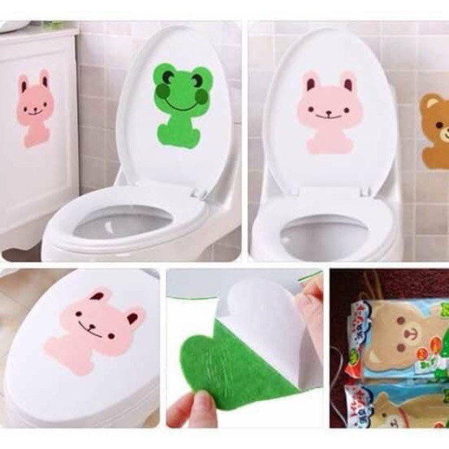 Miếng dán khử mùi tolet ( than hoạt tính )