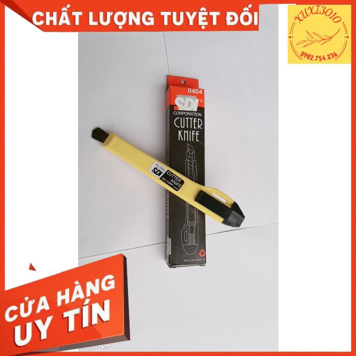 Dao Rọc Giấy,Dao Trổ SDI To (0423) ,Nhỏ (0404)Tặng Thêm Lưỡi Dao Thay Thế.