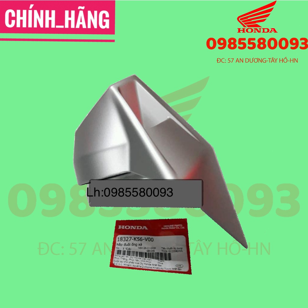 Ốp bô và chụp bô winner v1 chính hãng honda