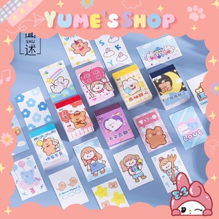 Bộ 50 Poscard Không Trùng Mẫu Hình Gấu Xinh Xắn