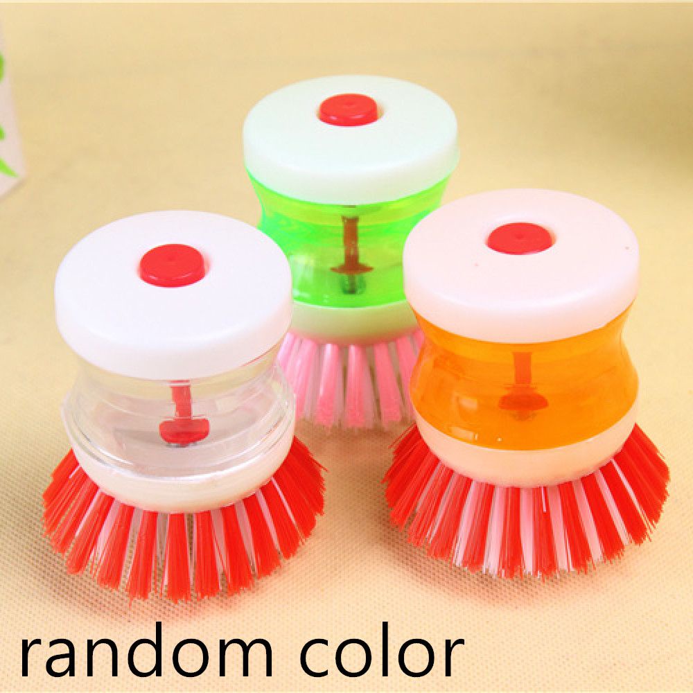 Cọ Vệ Sinh Mini Tay Cầm Ngắn Tiện Dụng Cho Nhà Bếp