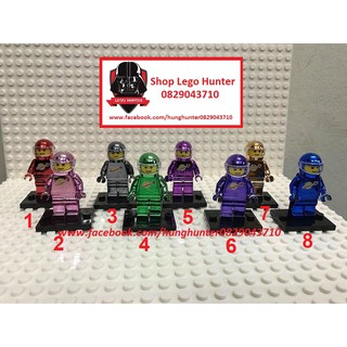 Lego Minifigures Spaceman Phiên bản Mạ Chrom các màu sắc