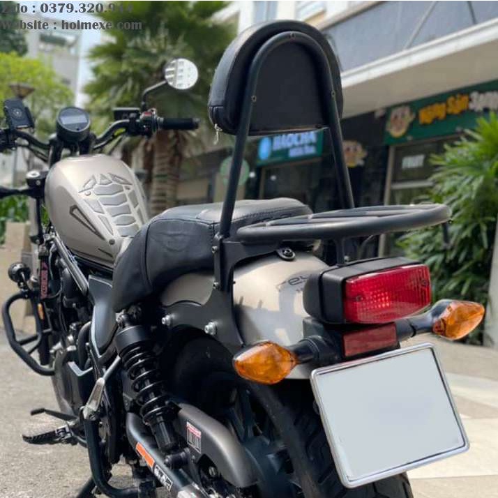 Baga Kèm Tựa Lưng Honda Rebel 300-500 Bản Đẹp