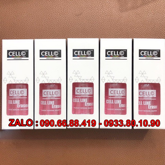 Xóa xăm Cello 30ml - Dung dịch xóa xăm Cello chân mày phun xăm thẩm mỹ Spa - Thần dược xóa xăm CELLO Hàn Quốc