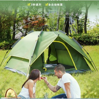 LỀU CẮM TRẠI, LỀU DU LỊCH 4 NGƯỜI 2 LỚP BẬT TỰ ĐỘNG CAO CẤP