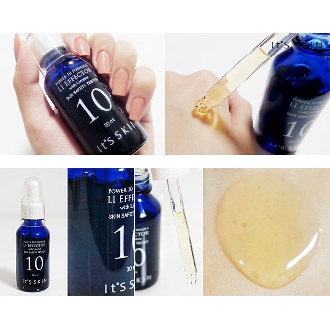 [Tem Chính Hãng] Tinh chất phục hồi sâu cho da It's Skin Power 10 Formula LI Effector Firefighter Hàn Quốc 30ml