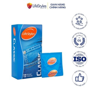 [Hàng chính hãng] Bao cao su nhập khẩu từ Thái Lan LifeStyle hộp 12 cái