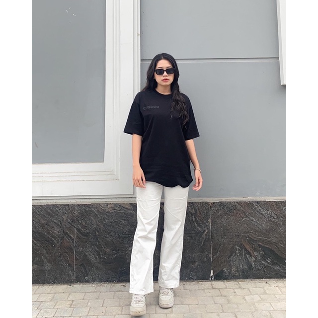 Áo phông unisex CINIMON BASIC TEE local brand tay lỡ màu đen