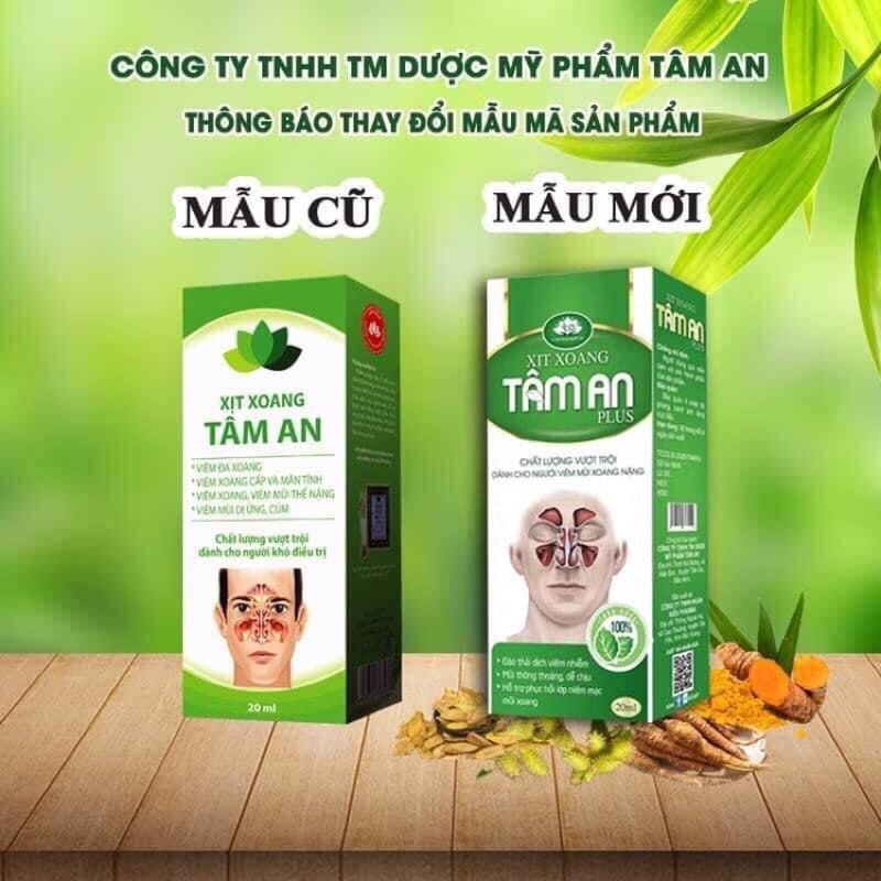 Xịt mũi Tâm An