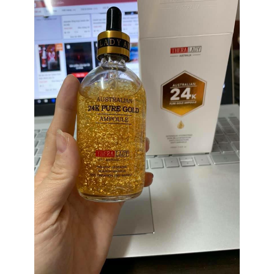 Serum tinh chất Vàng 24k của Úc Thera Lady 100ml