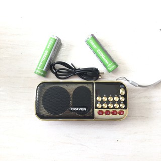 Loa đài 2 pin sạc CR901s âm thanh to rõ sống động