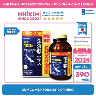 [ TỔNG KHO ] Sụn Vi Cá Mập SQUALENE ORIHIRO