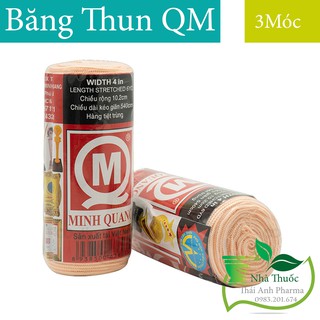 BĂNG THUN Y TẾ 2 MÓC - 3 MÓC Minh Quang