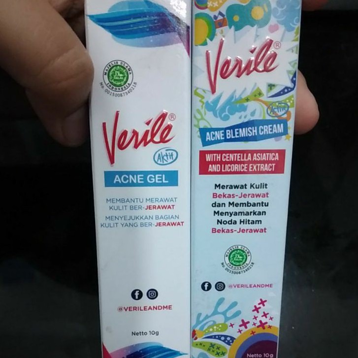 (Hàng Mới Về) Gel Trị Mụn Verile 10gr