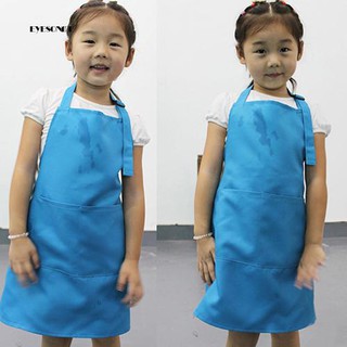 Tạp dề có túi dễ thương cho bé