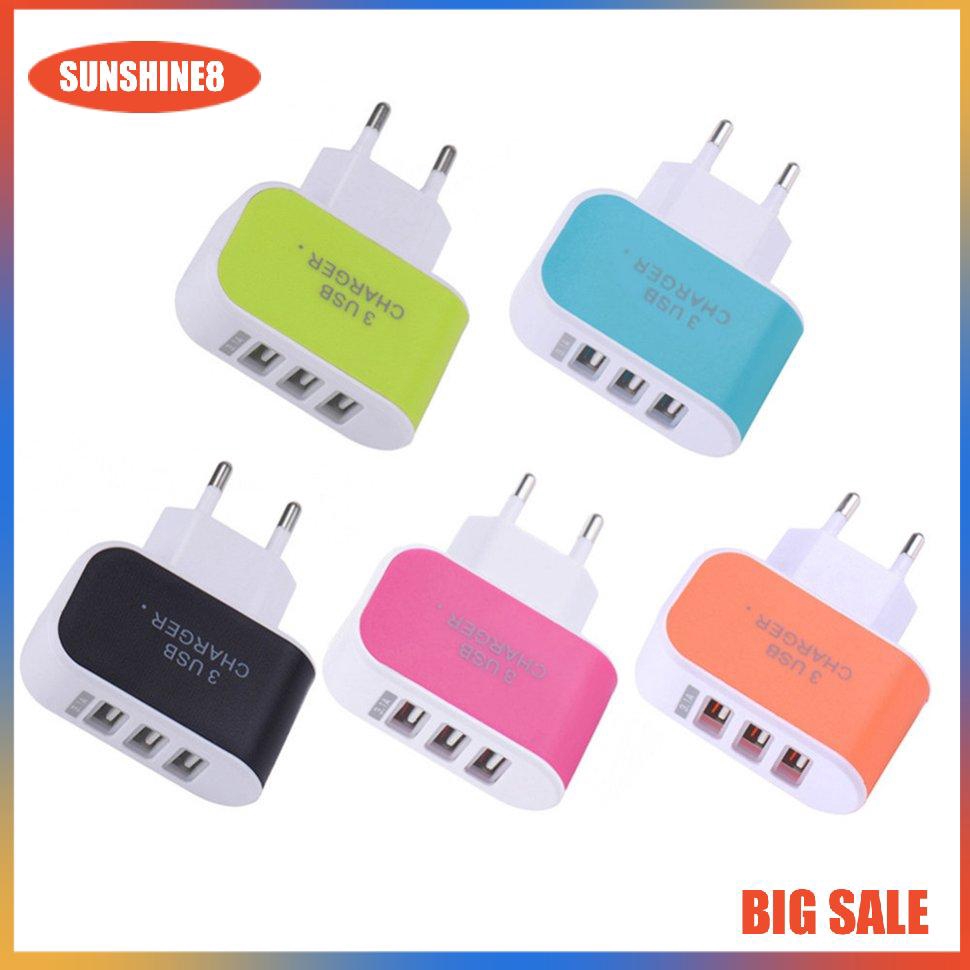 Phích cắm cổng USB dùng sạc pin đi du lịch