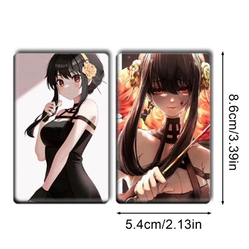 Set 10 Tấm Thẻ In Hình Nhân Vật Anime Spy×Family