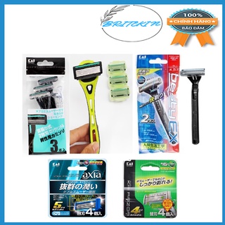 Dòng Sản Phẩm Dao Cạo 2 Lưỡi Kép - 4 Lưỡi Kép & Lưỡi Dao Thay Thế KAI RAZOR
