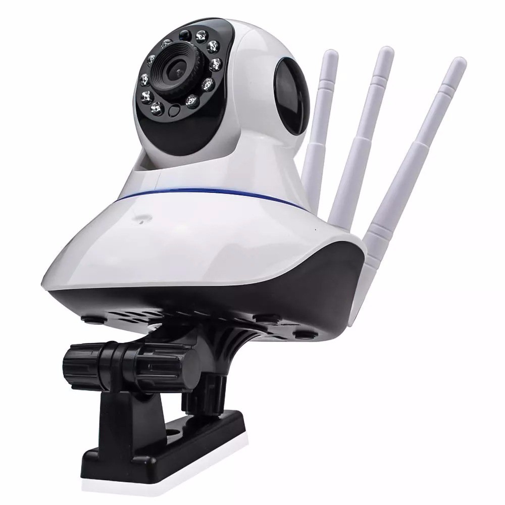 CAMERA IP WIFI LIVEYES 3 ANTEN QUAN SÁT XOAY NGANG DỌC XEM TRÊN ĐIỆN THOẠI RÕ NÉT