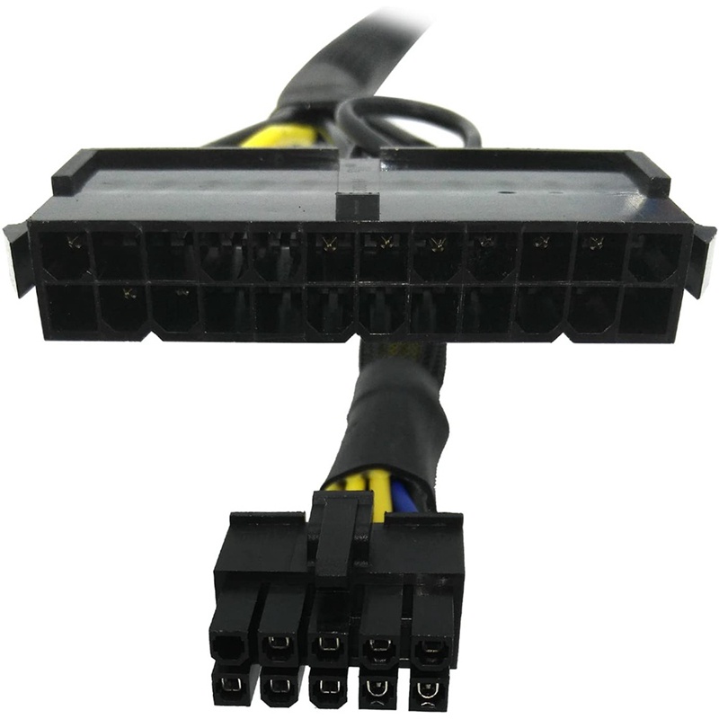IBM Cáp Chuyển Đổi Nguồn 24 Pin Sang 10 Pin Atx Psu Cho Lenovo Pc Và Servers 12-inch