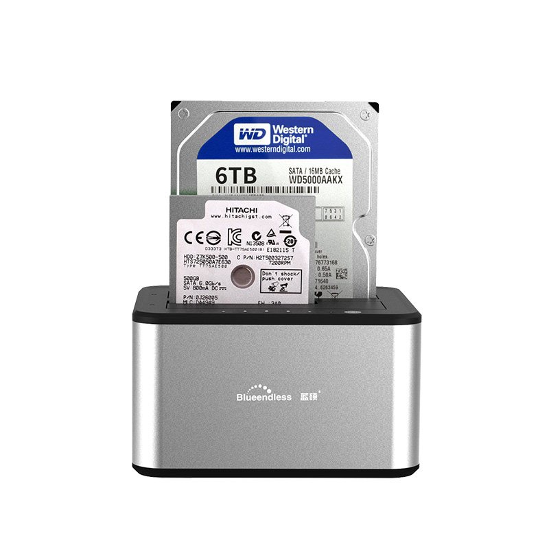 Dock ổ cứng blueendless hd07a sata 2.5”+3.5” usb 3.0 ( hỗ trợ đến 10t ) dùng cho cả SSD và HDD