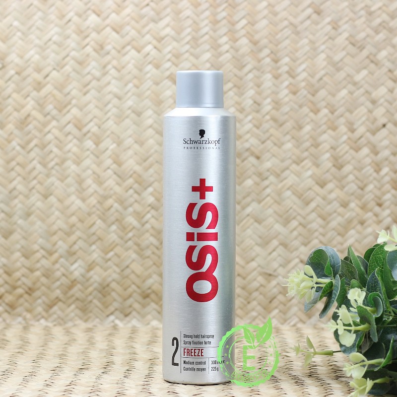 [ CHÍNH HÃNG - SHOP TPHCM] Gôm xịt tóc Osis+ 2 Freeze Finish 300ml hàng hính hãng từ thương hiệu Schwarzkopf - Đức