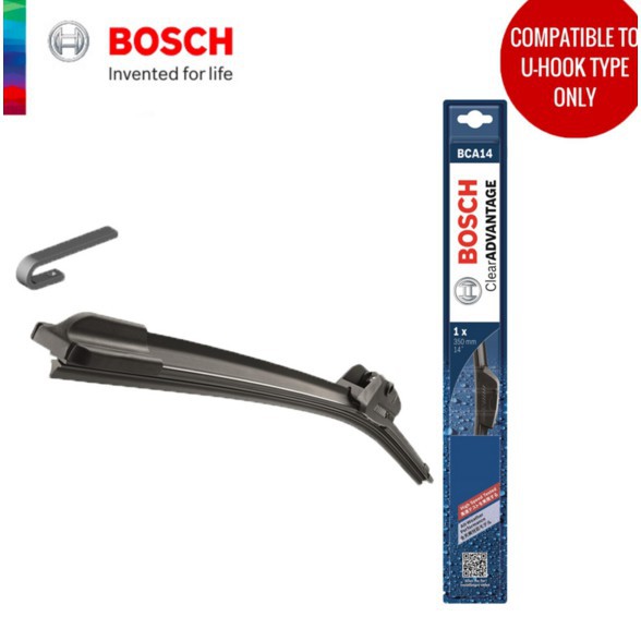 Bộ 02 Thanh Gạt Mưa Mềm BOSCH AeroFit Size Từ 14 Đến 26