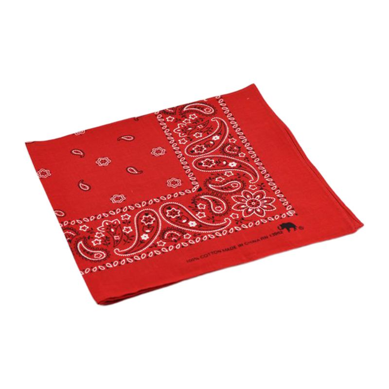 Khăn Trùm Đầu Bandana Bằng Cotton Màu Sắc Tươi Sáng Kích Thước 54x54cm Phong Cách Hiphop