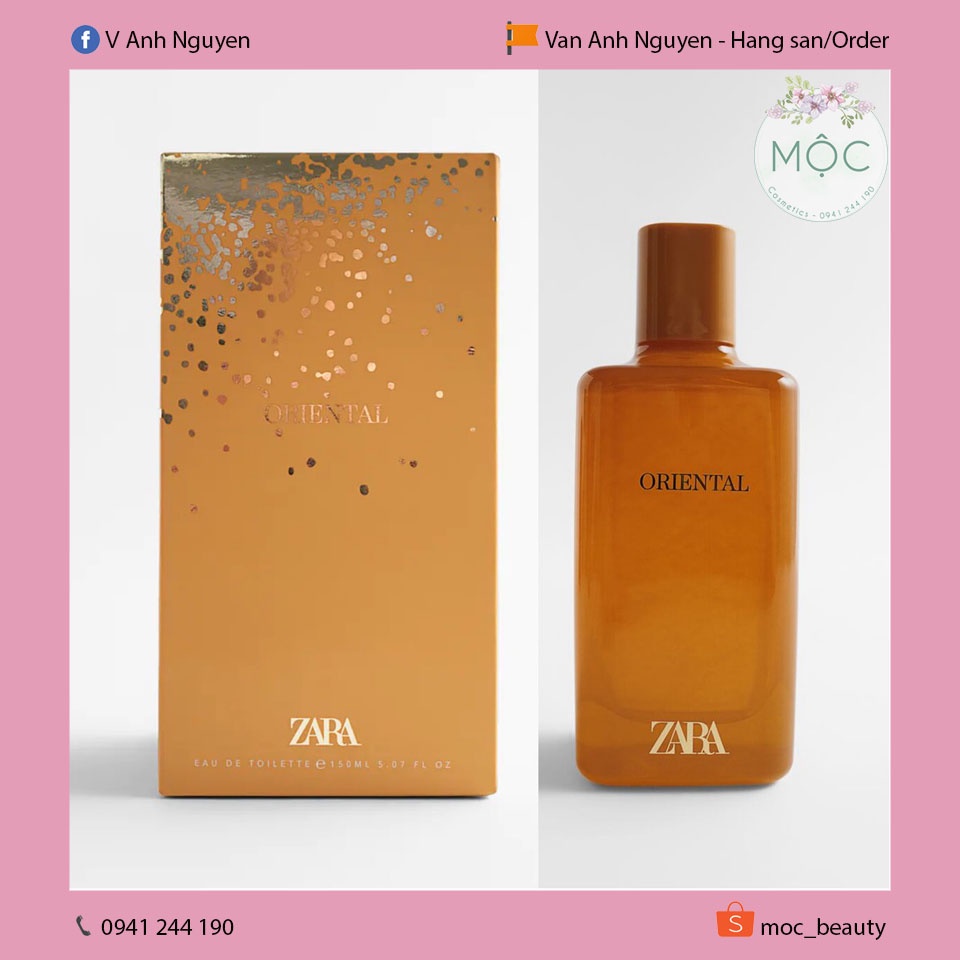 Nước hoa Zara Oriental EDT 150ML