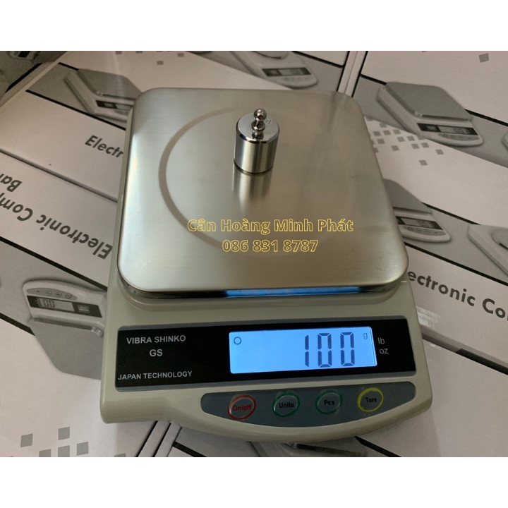 Cân nhà bếp điện tử 3kg/0.5gam-6kg/1gam SHINKO GS