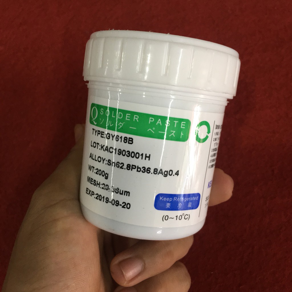 Thiếc Hàn Nhật Solder Paste Cao Cấp GY618B