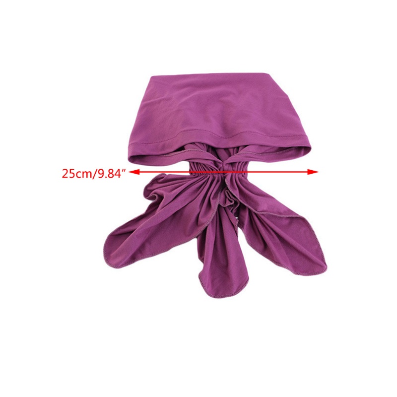 Khăn Trùm Đầu Bằng Cotton Co Giãn Phong Cách Hồi Giáo