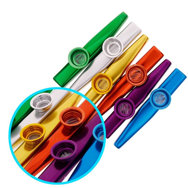 Kèn Harmonica Kazoo bằng kim loại cho trẻ