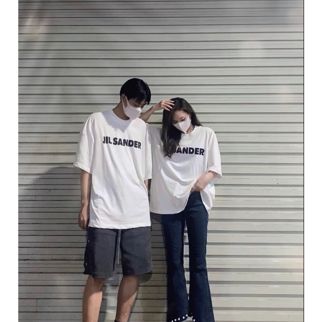 Áo Phông In BRAND LV, JILSANDER, BALEN, ESSENTIALS Nam Nữ Tay Lỡ - Store Unisex