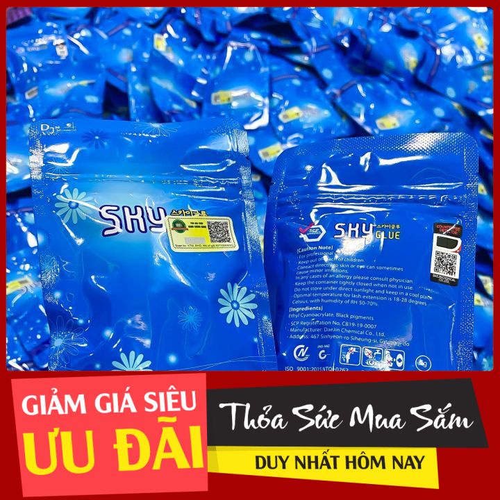 Keo nối mi sky D+ Dụng Cụ Nối Mi Chính Hãng _ Mai Hòa Lash