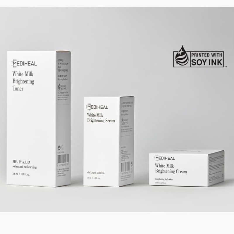Dòng dưỡng trắng sữa tươi MEDIHEAL WHTE MILK BRIGHTENING