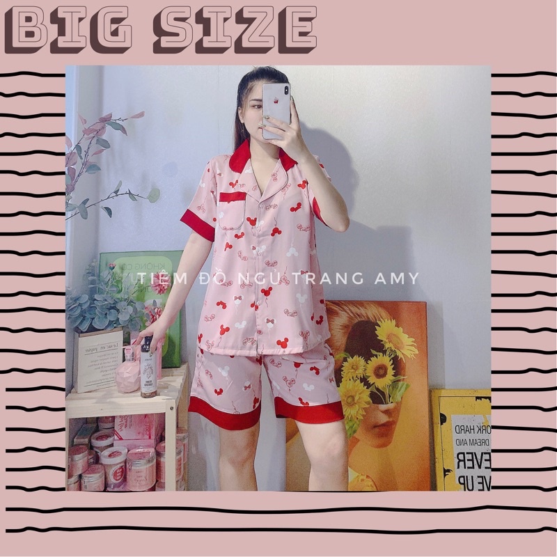 🌸BIG SIZE🌸 Đùi Pijama Lụa Mango