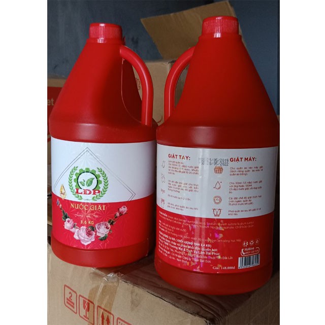 Nước Giặt Xả  Nữ Hoàng Hàn Quốc Queen 3l LDP 9in1, Nước Giặt Bell Đức