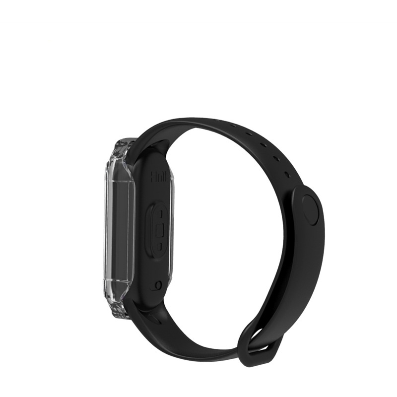 Ốp Lưng Kính Cường Lực Cao Cấp Cho Xiaomi Mi Band 6 5 Mi Band 6 5 4 3