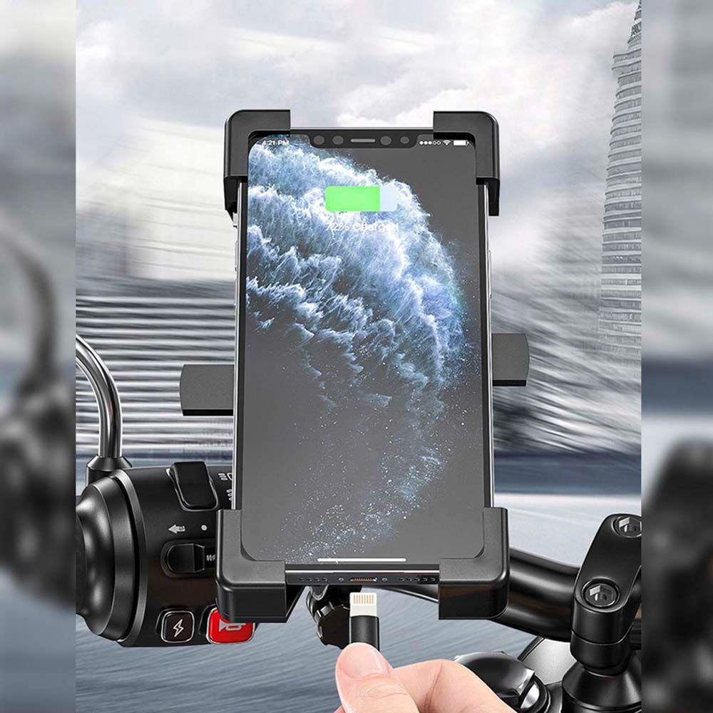 Giá Đỡ Điện Thoại Chống Nước Chống Rơi Gắn Xe Đạp Tiện Lợi