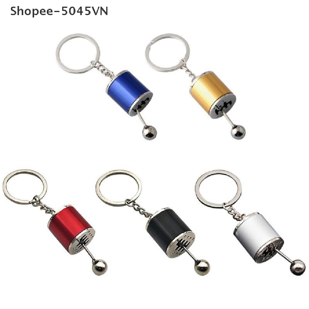 Móc Khóa Hình Cần Gạt Số Xe Hơi Bằng Kim Loại Sáng Tạo